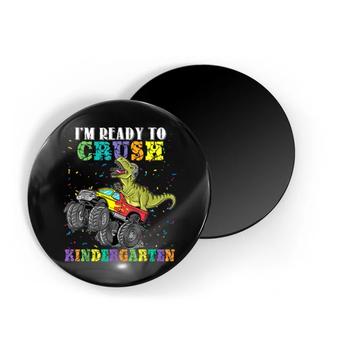 Brand: Generic Im Ready To Crush Kindergarten Monster Truck Dinosaur Boy Magnet