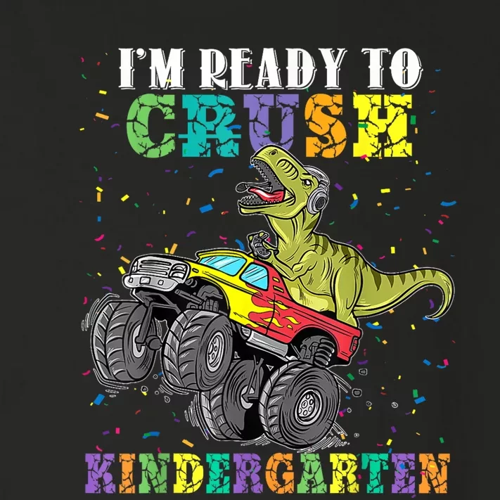 Brand: Generic Im Ready To Crush Kindergarten Monster Truck Dinosaur Boy Toddler Long Sleeve Shirt