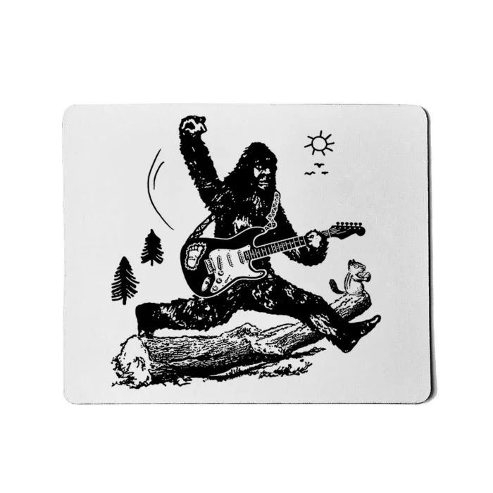 Bigfoot Guitar Jump Mousepad