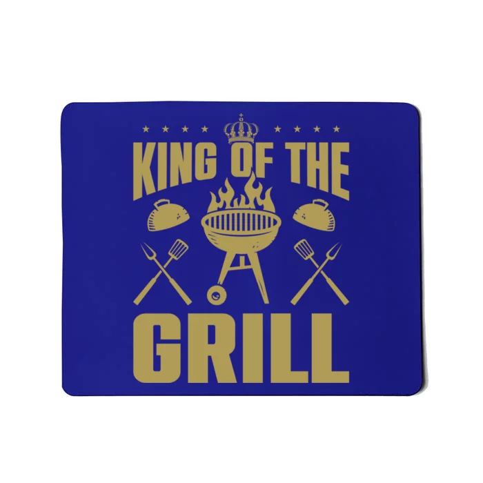 Bbq Grilling King Of The Grill Funny Barbecue Gift Mousepad