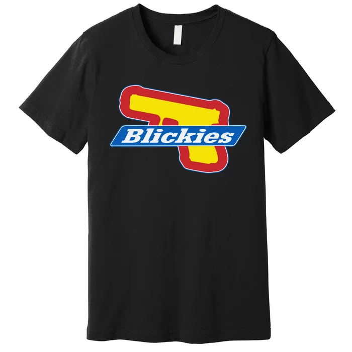 Blickies Gun Limited Premium T-Shirt