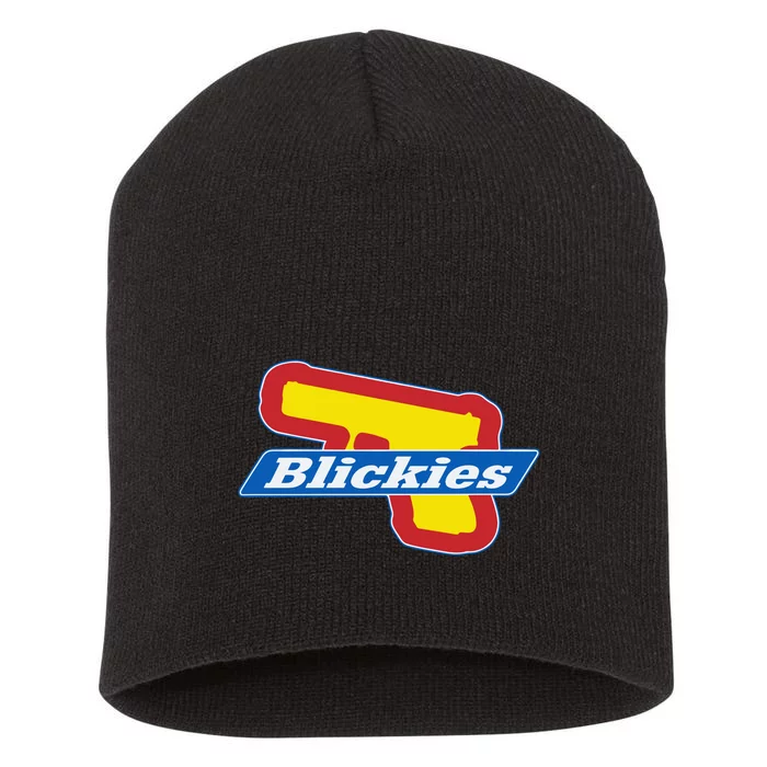 Blickies Gun Limited Short Acrylic Beanie