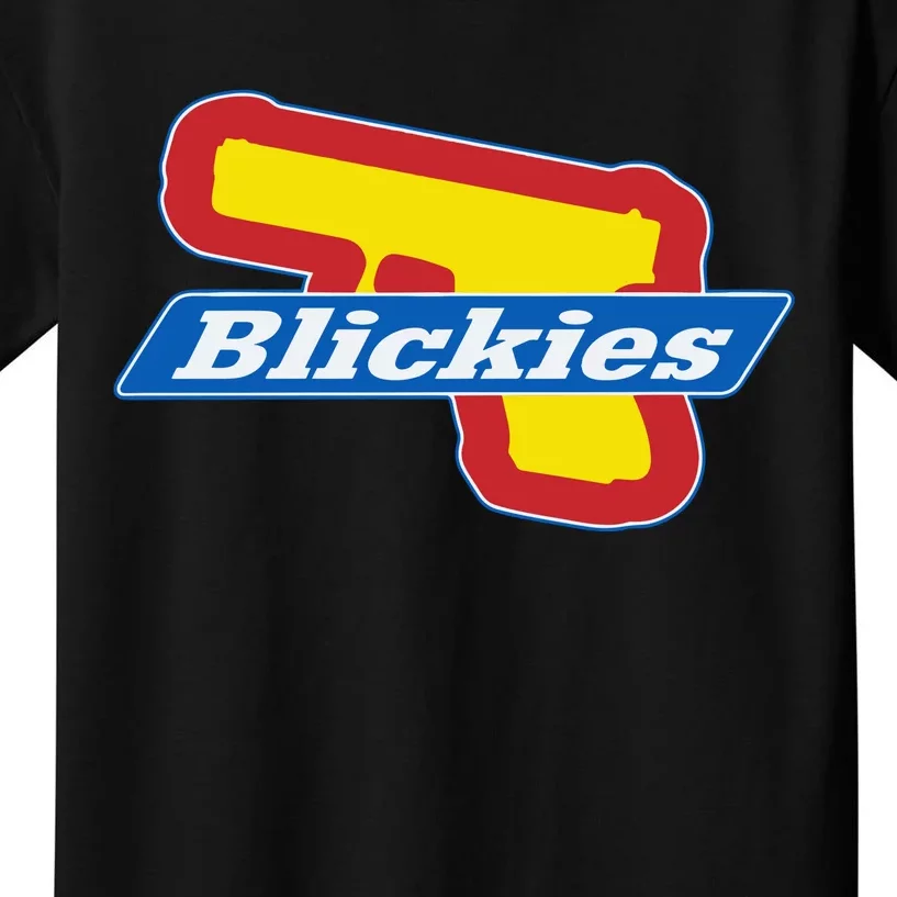 Blickies Gun Limited Kids T-Shirt