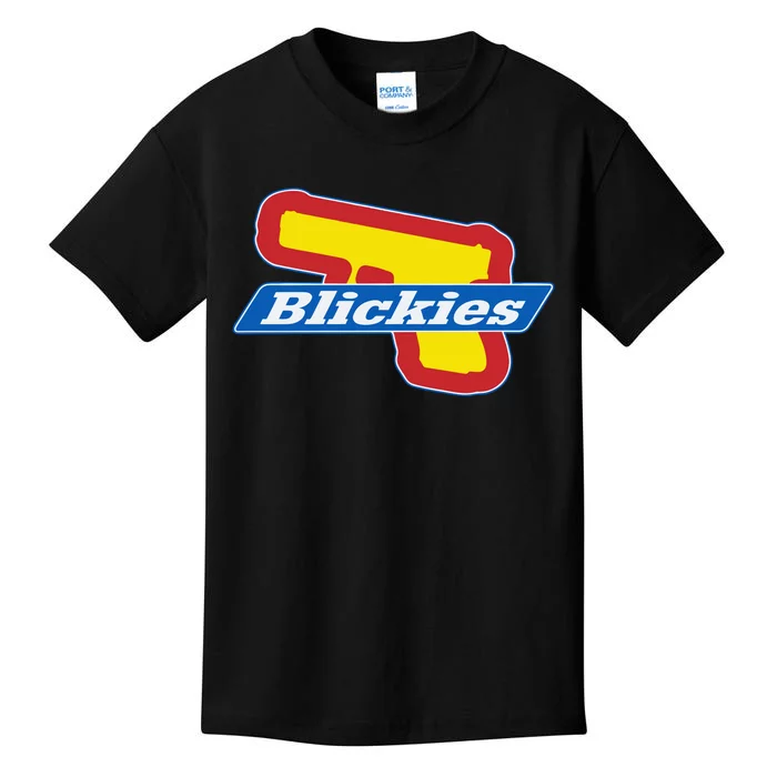 Blickies Gun Limited Kids T-Shirt