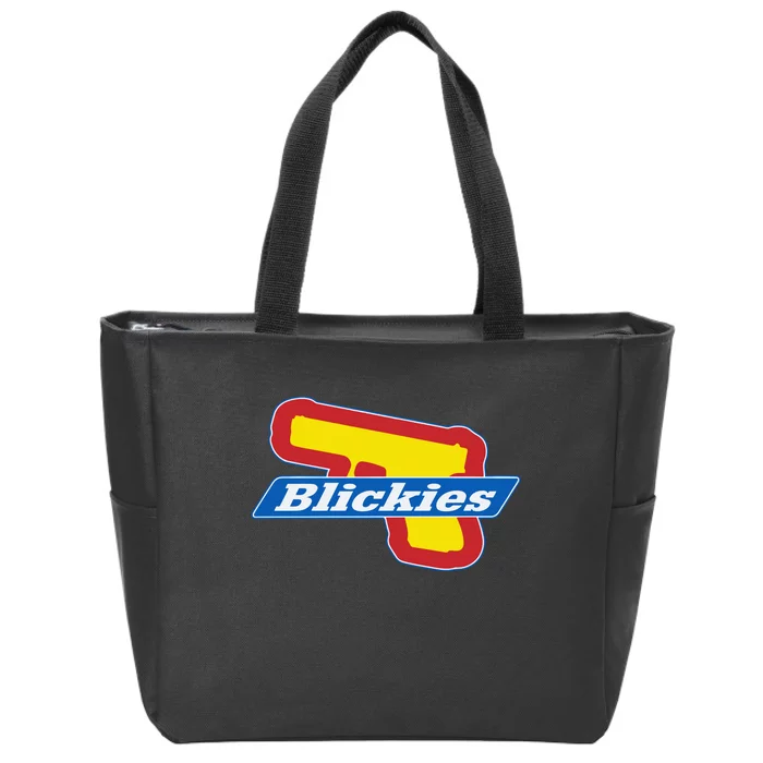 Blickies Gun Limited Zip Tote Bag