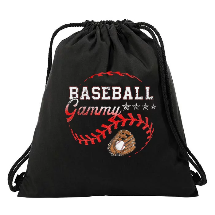 Baseball Gammy Love Playing Baseball Funny Drawstring Bag