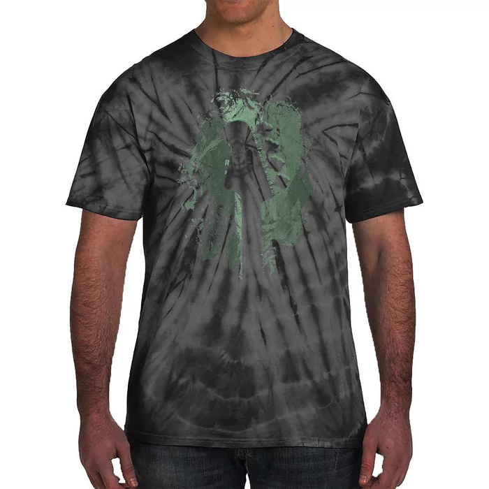 Bass Guitar Lover Art Guitarist Bass Players Vintage Guitar Tie-Dye T-Shirt