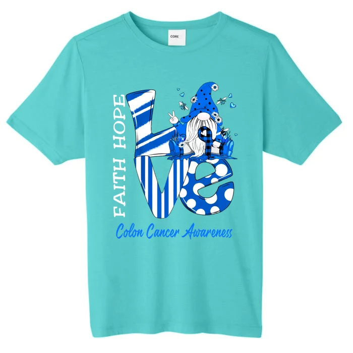 Bee Gnome Love Colon Cancer Awareness Cool Gift ChromaSoft Performance T-Shirt