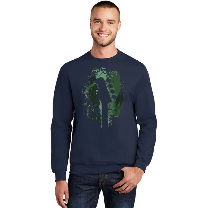 Bass Guitar Lover Art Guitarist Bass Players Vintage Guitar Tall Sweatshirt