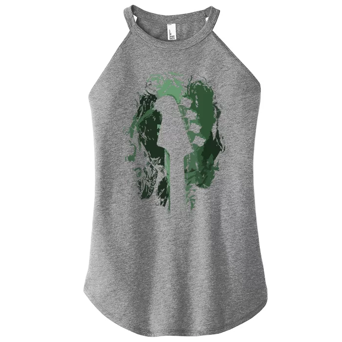 Bass Guitar Lover Art Guitarist Bass Players Vintage Guitar Women’s Perfect Tri Rocker Tank