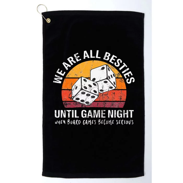 Board Games Lucky Game Night Tabletop Boardgamers Meeple Platinum Collection Golf Towel