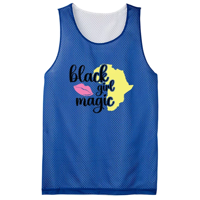 Black Girl Magic For Black History Month Gift Mesh Reversible Basketball Jersey Tank