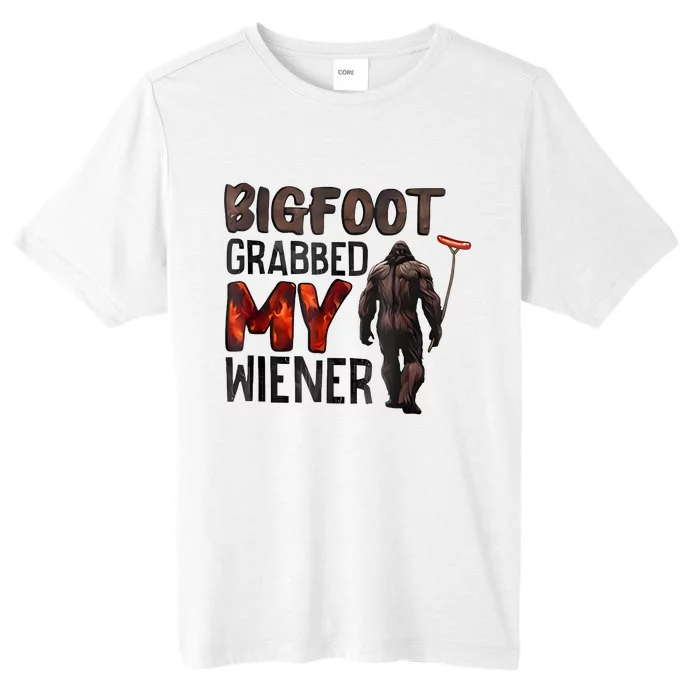 Bigfoot Grabbed My Wiener ChromaSoft Performance T-Shirt