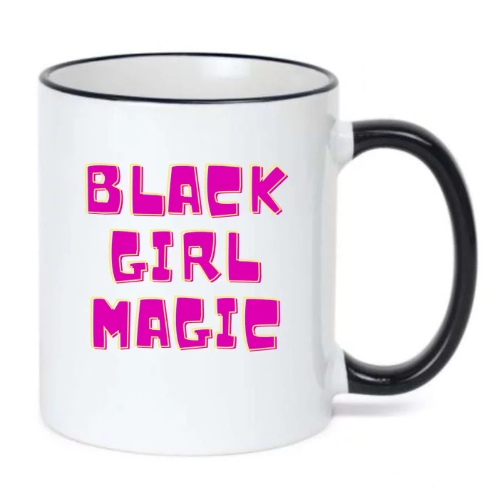 Black Girl Magic Retro Black Color Changing Mug