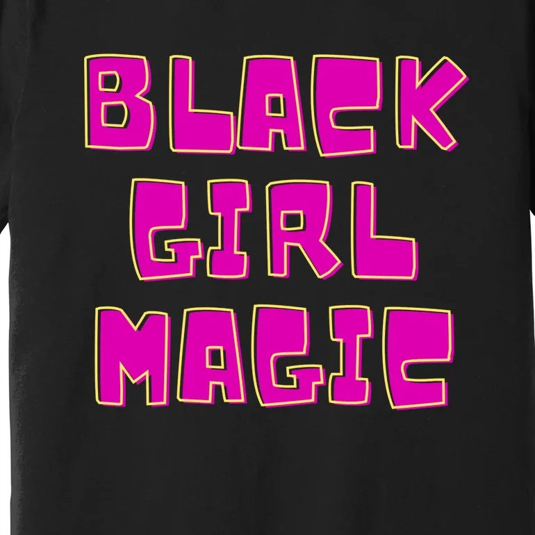 Black Girl Magic Retro Premium T-Shirt