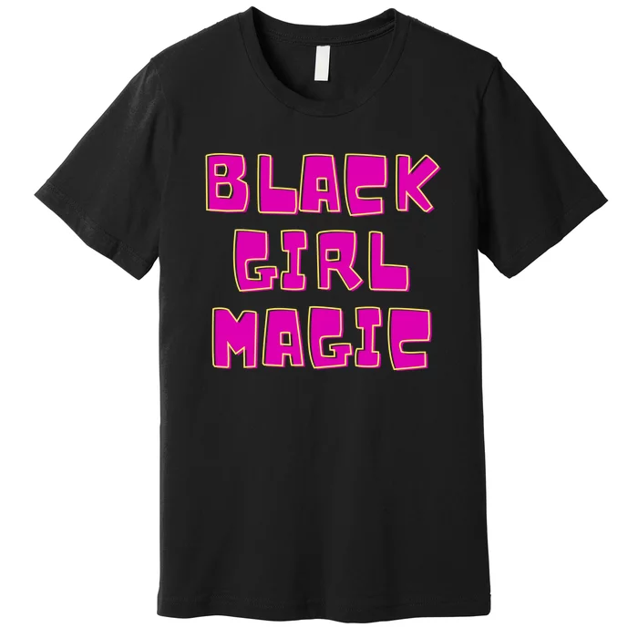 Black Girl Magic Retro Premium T-Shirt