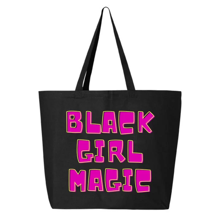 Black Girl Magic Retro 25L Jumbo Tote