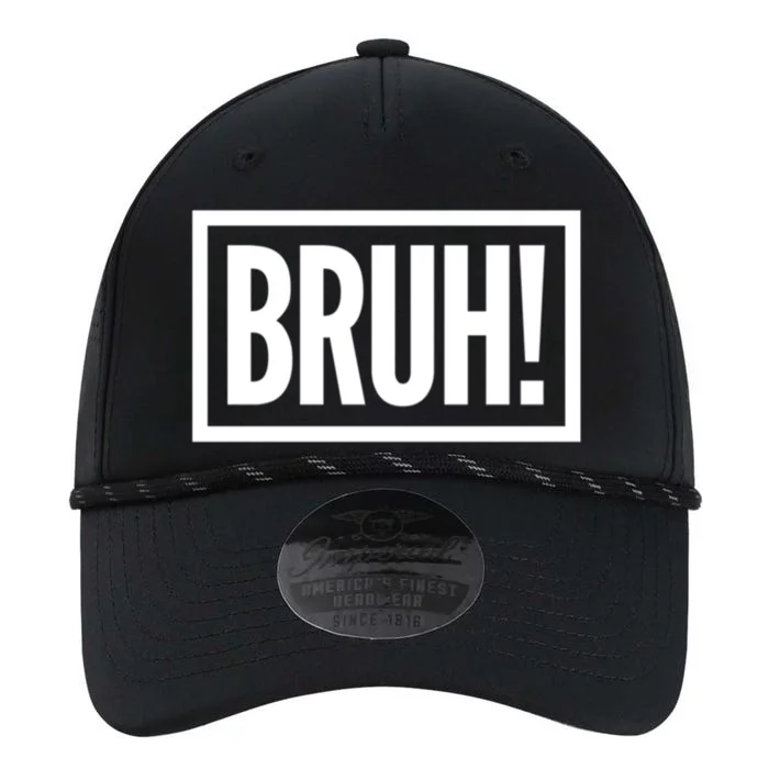 Bruh Gift Meme Funny Graphic For Teen Cool Gift Performance The Dyno Cap