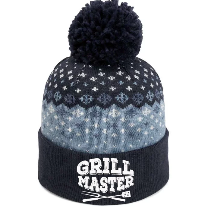 Barbecue Grill Master Grilling BBQ Smoker Party The Baniff Cuffed Pom Beanie