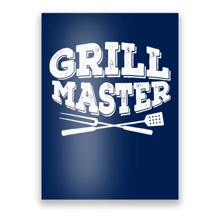 Barbecue Grill Master Grilling BBQ Smoker Party Poster