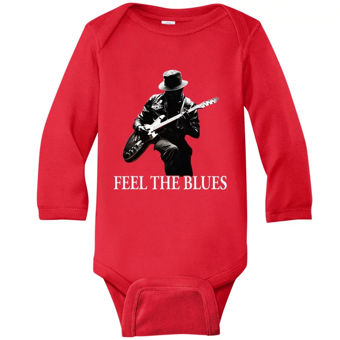 Blues Guitar Musicians Blues Music Baby Long Sleeve Bodysuit