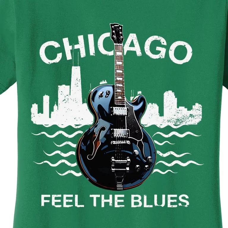 Blues Guitar Musicians Blues Music Women's T-Shirt