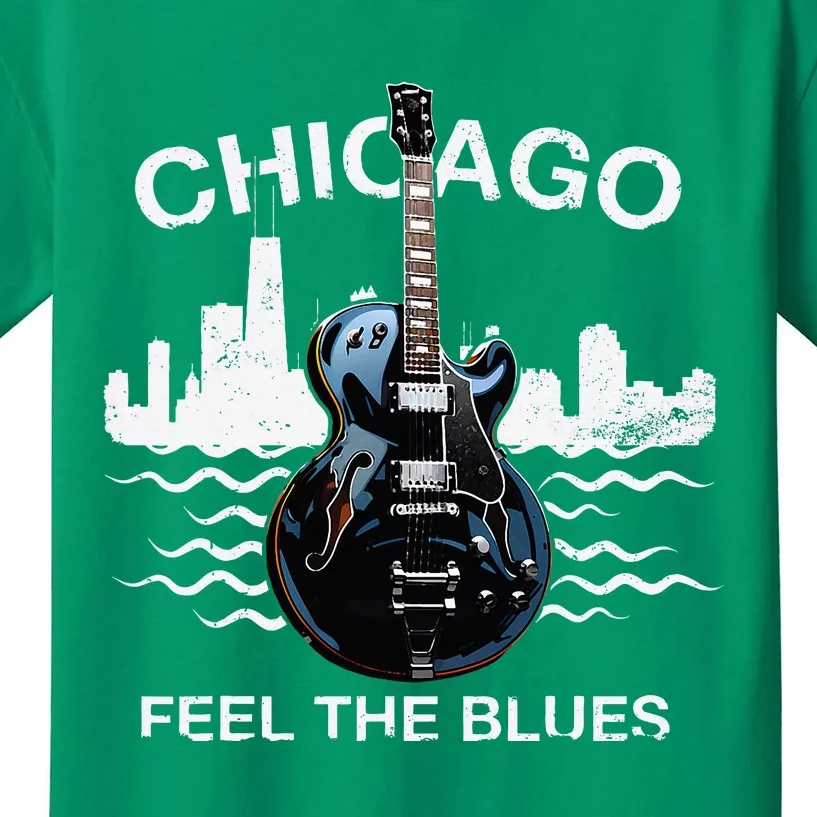 Blues Guitar Musicians Blues Music Kids T-Shirt