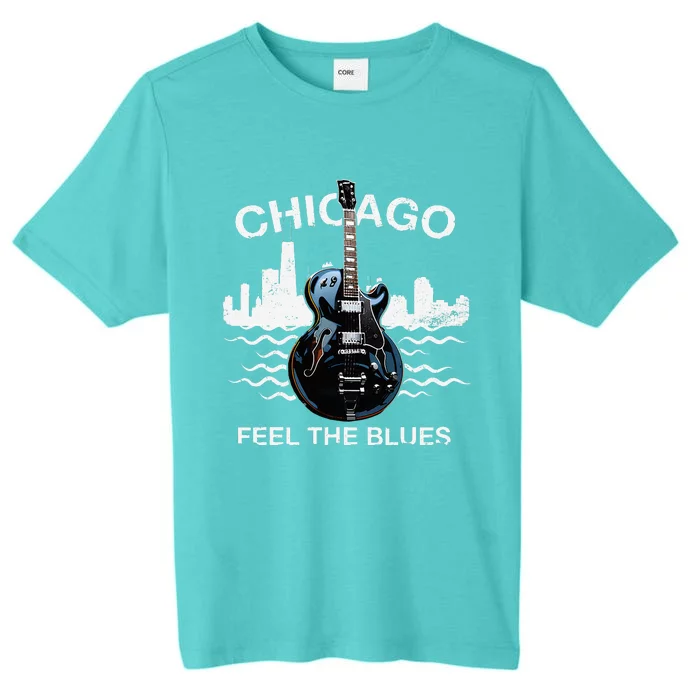 Blues Guitar Musicians Blues Music ChromaSoft Performance T-Shirt