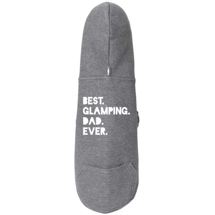 Best Glamping Mom Ever Funny Camping Gift Doggie 3-End Fleece Hoodie