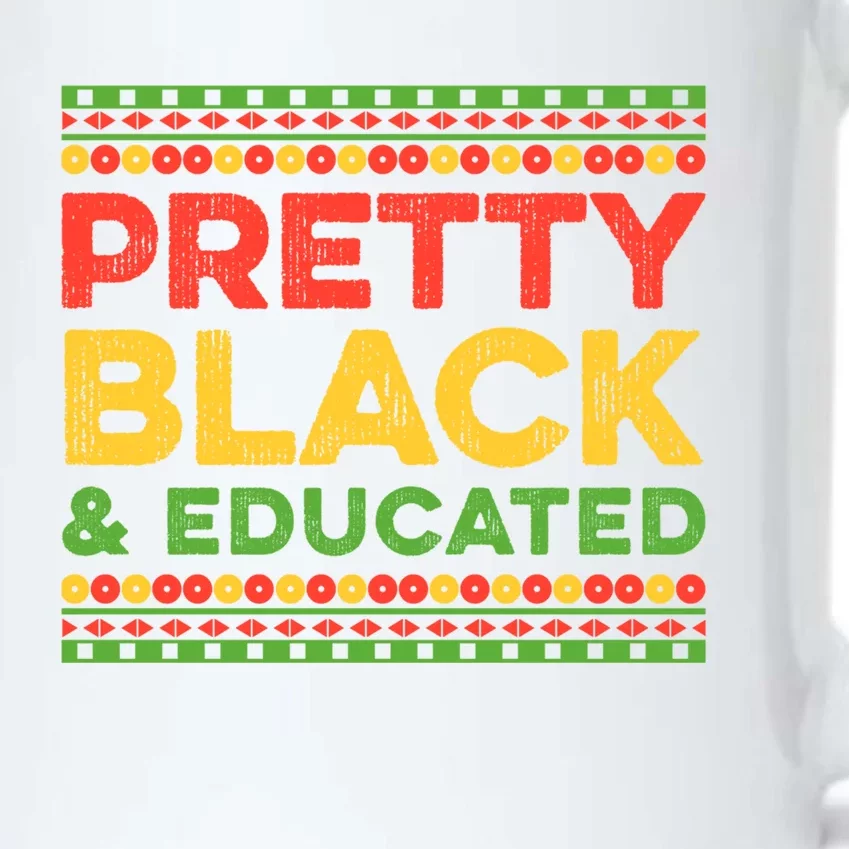 Black Graduation Melanin Queen Degree Pretty Black Educated Gift Black Color Changing Mug