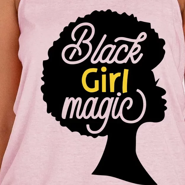 Black Girl Magic Women's Knotted Racerback Tank