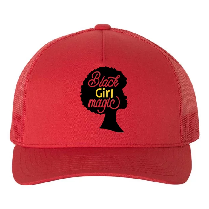 Black Girl Magic Yupoong Adult 5-Panel Trucker Hat