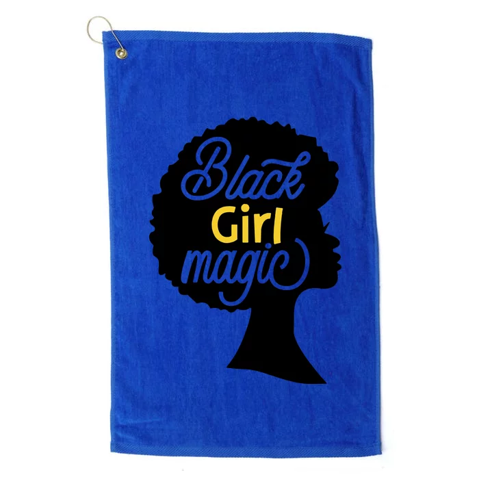 Black Girl Magic Platinum Collection Golf Towel