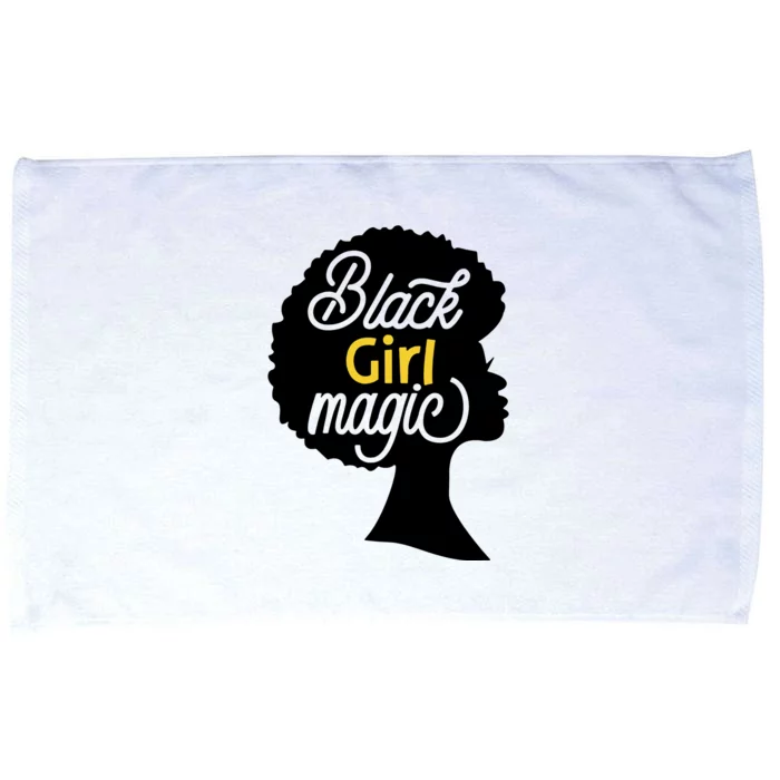 Black Girl Magic Microfiber Hand Towel