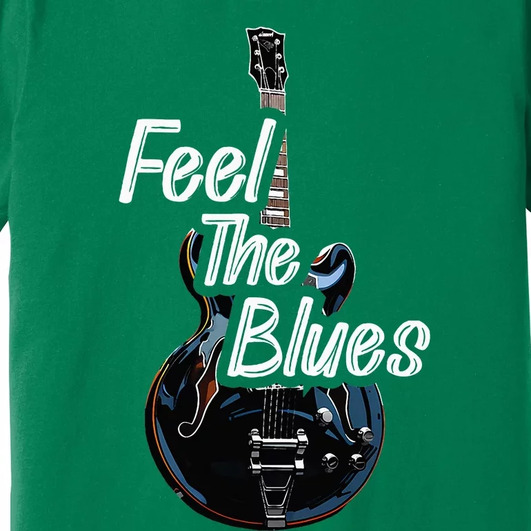 Blues Guitar Musicians Blues Music Premium T-Shirt