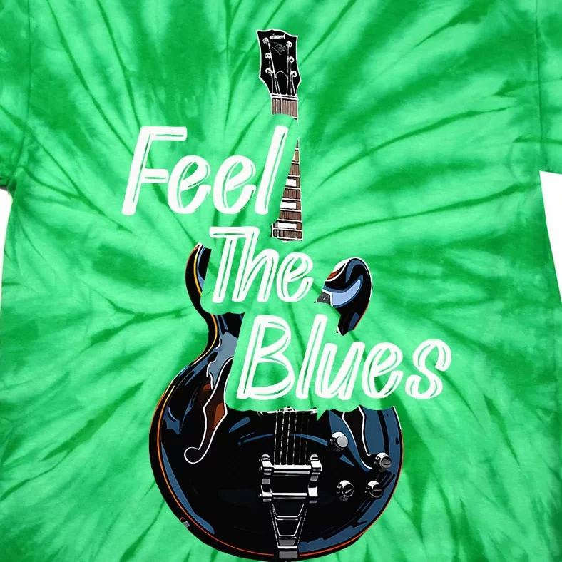 Blues Guitar Musicians Blues Music Tie-Dye T-Shirt