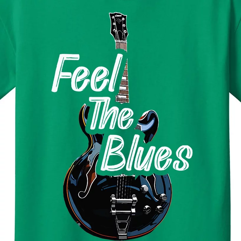 Blues Guitar Musicians Blues Music Kids T-Shirt