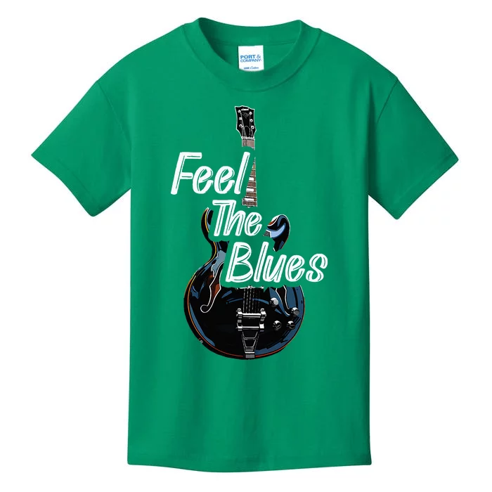 Blues Guitar Musicians Blues Music Kids T-Shirt