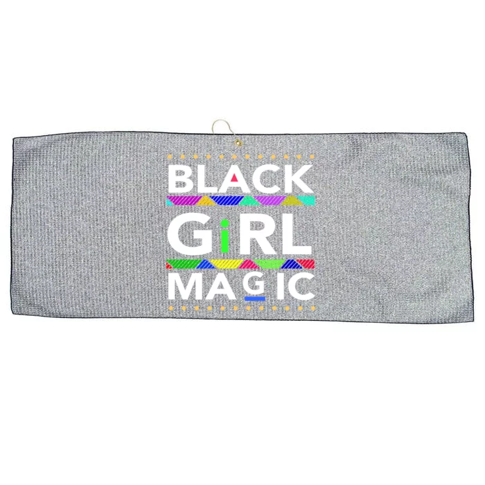 Black Girl Magic Melanin Black Queen Meaningful Gift Large Microfiber Waffle Golf Towel