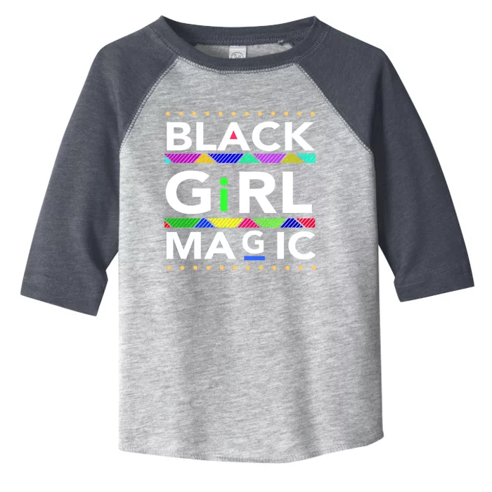 Black Girl Magic Melanin Black Queen Meaningful Gift Toddler Fine Jersey T-Shirt