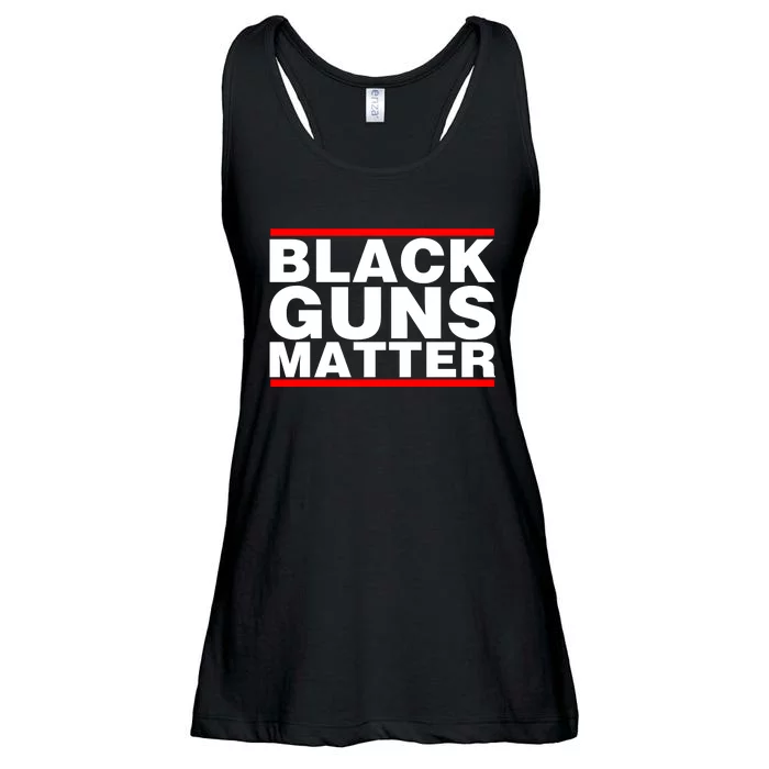 Black Guns Matter Shirt Gift For Gun Owner Ladies Essential Flowy Tank