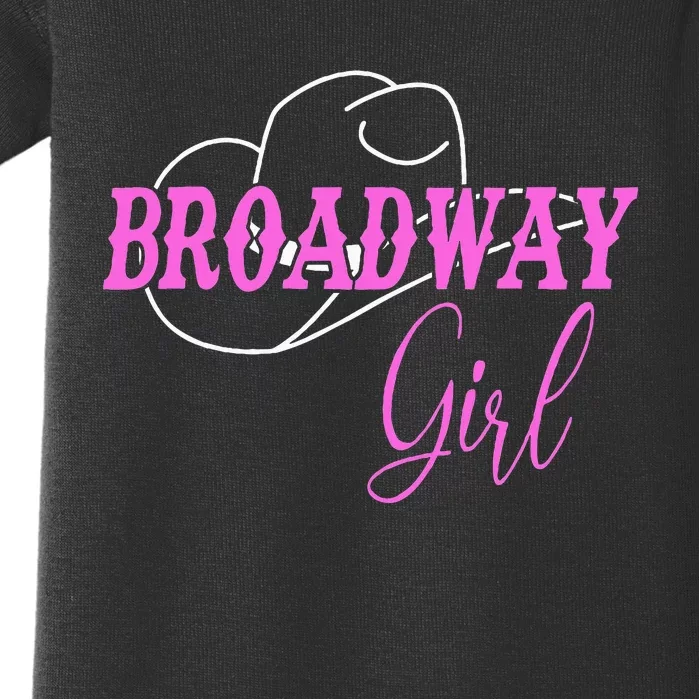 Broadway Girl Merch Outfit Baby Bodysuit