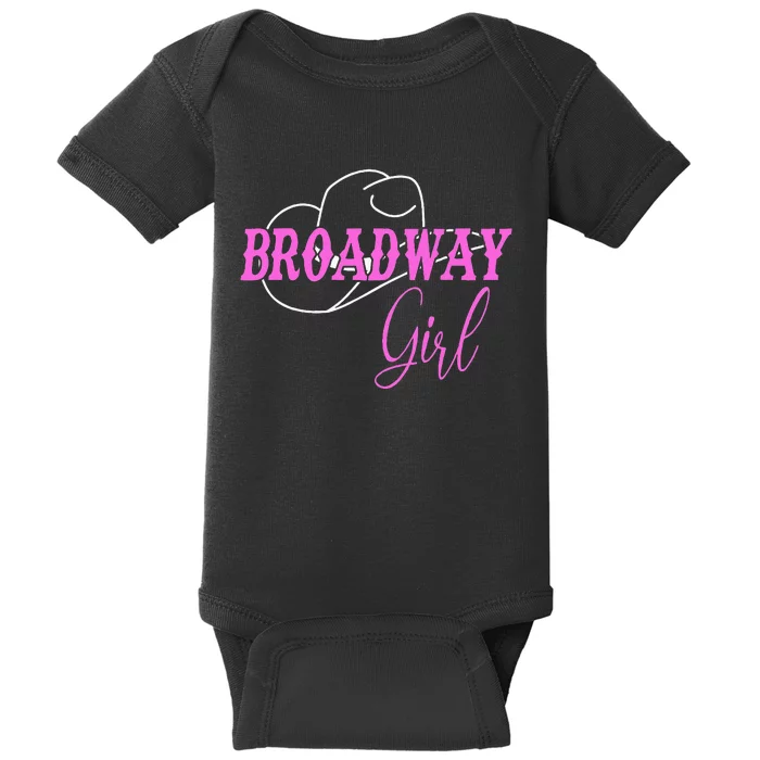 Broadway Girl Merch Outfit Baby Bodysuit