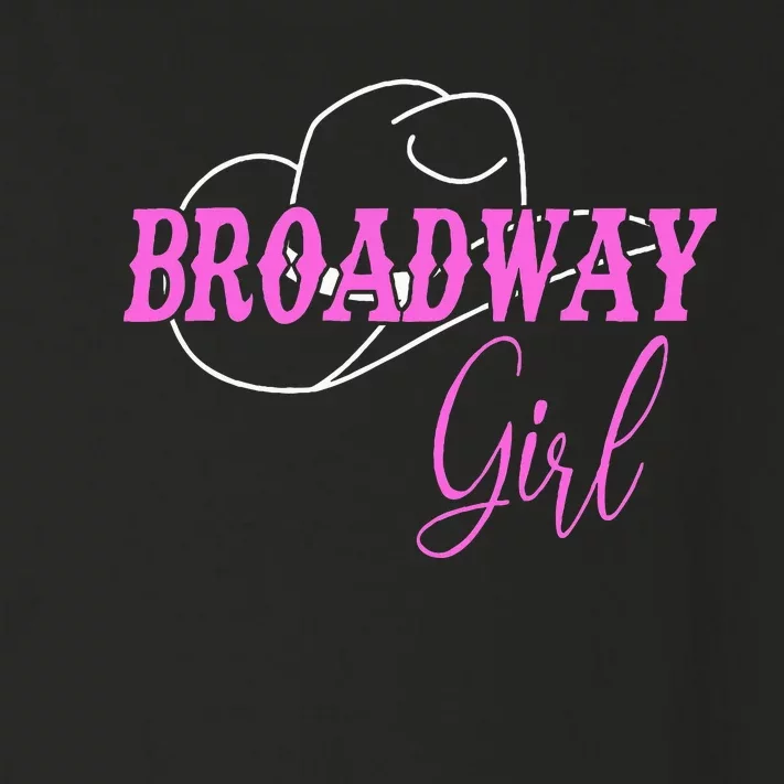 Broadway Girl Merch Outfit Toddler Long Sleeve Shirt