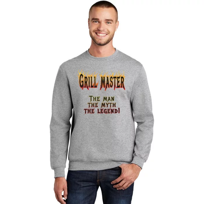 BBQ Grill Masters Meat Smokers Barbecue Chef Tall Sweatshirt