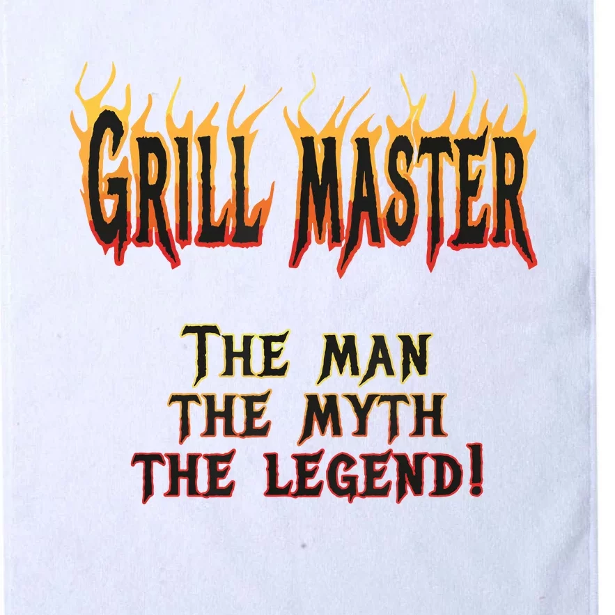 BBQ Grill Masters Meat Smokers Barbecue Chef Platinum Collection Golf Towel