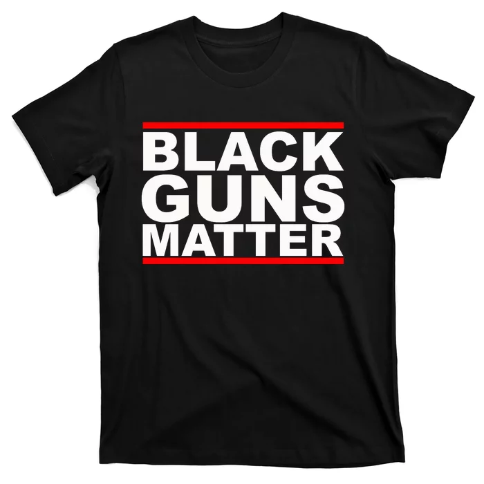 Black Guns Matter Gift For Gun Owner T-Shirt