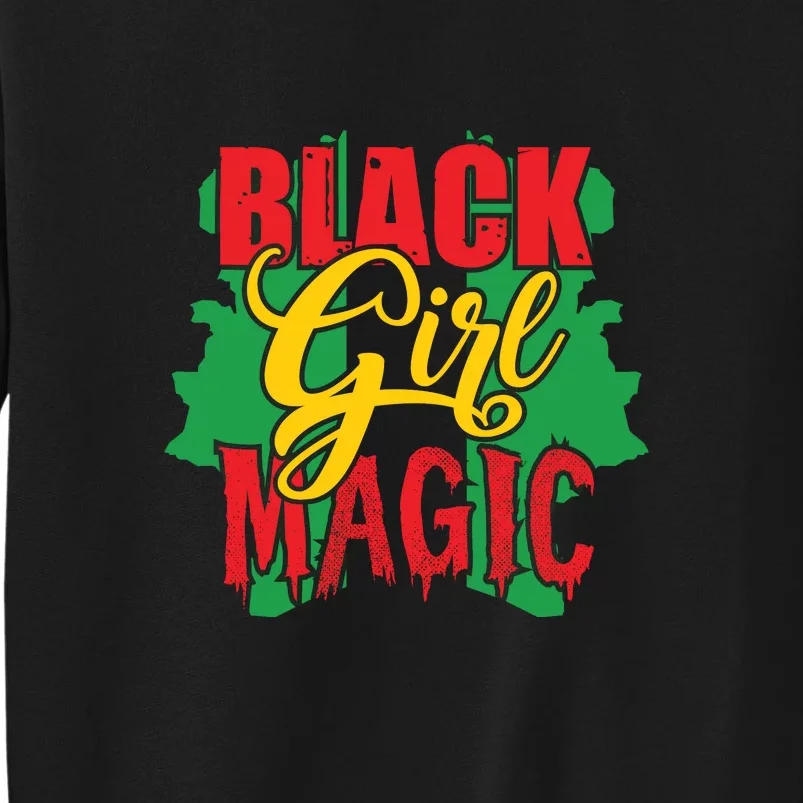 Black Girl Magic African American Melanin Gifts Sweatshirt