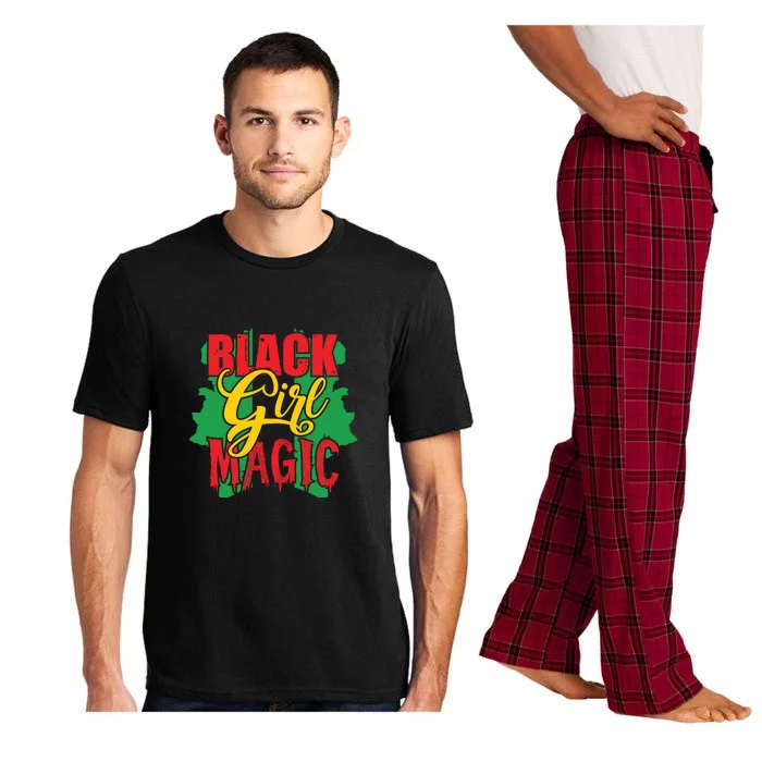 Black Girl Magic African American Melanin Gifts Pajama Set