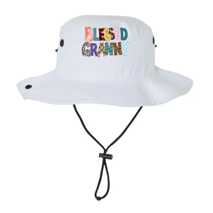 Blessed Granny Mothers Day Great Gift Legacy Cool Fit Booney Bucket Hat